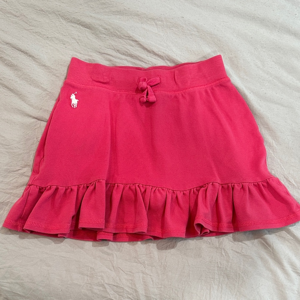 Kids - Polo by Ralph Lauren Fuchsia Skater Skirt